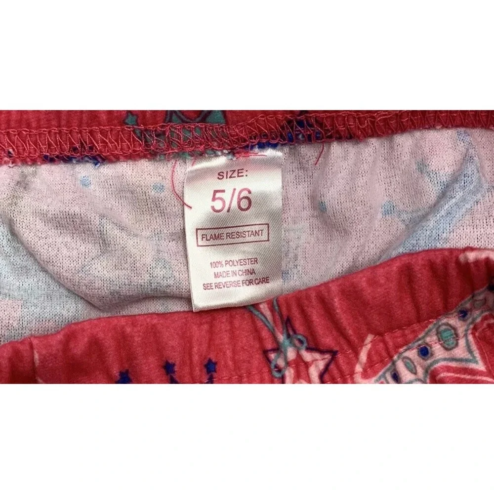 Princess Pajama Embroidered Set Extremely Me Girls' Long Sleeve NWT Size 5-6
